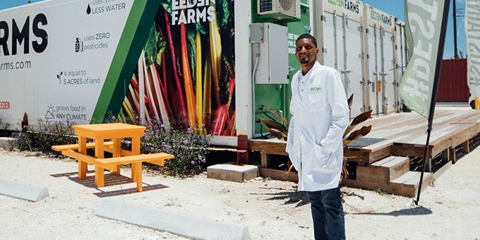 Freight Farms Case Study - EEDEN FARMS Nassau, Bahamas