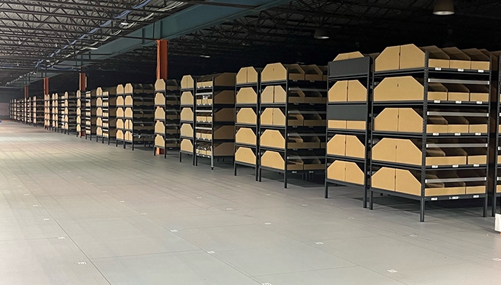 Sneaker and Sportswear Retailer's New Mezzanine and Ground Floor Feature ResinDek Robotic Flooring