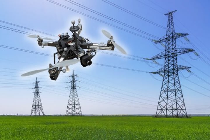 Inspection of critical infrastructure using intelligent drones