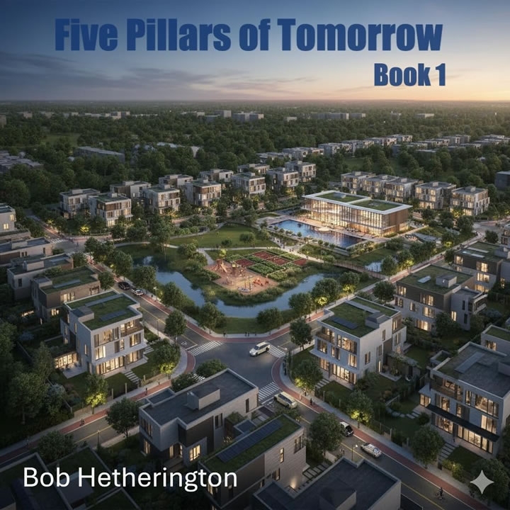 PILLARS OF TOMORROW -  A hopeful vision of Government, Technology, and Human Dignity in harmony