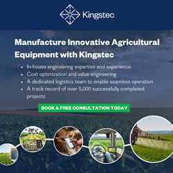 Do you have an AgriTech product ready for manufacturing? 