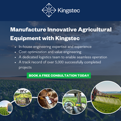 Do you have an AgriTech product ready for manufacturing?